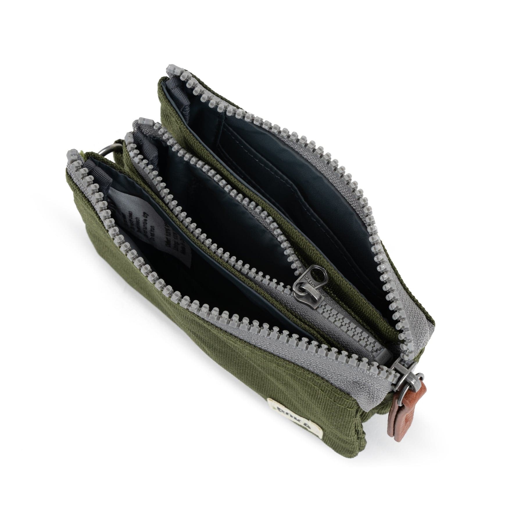 Carnaby moss recycled canvas wallet - Image 7