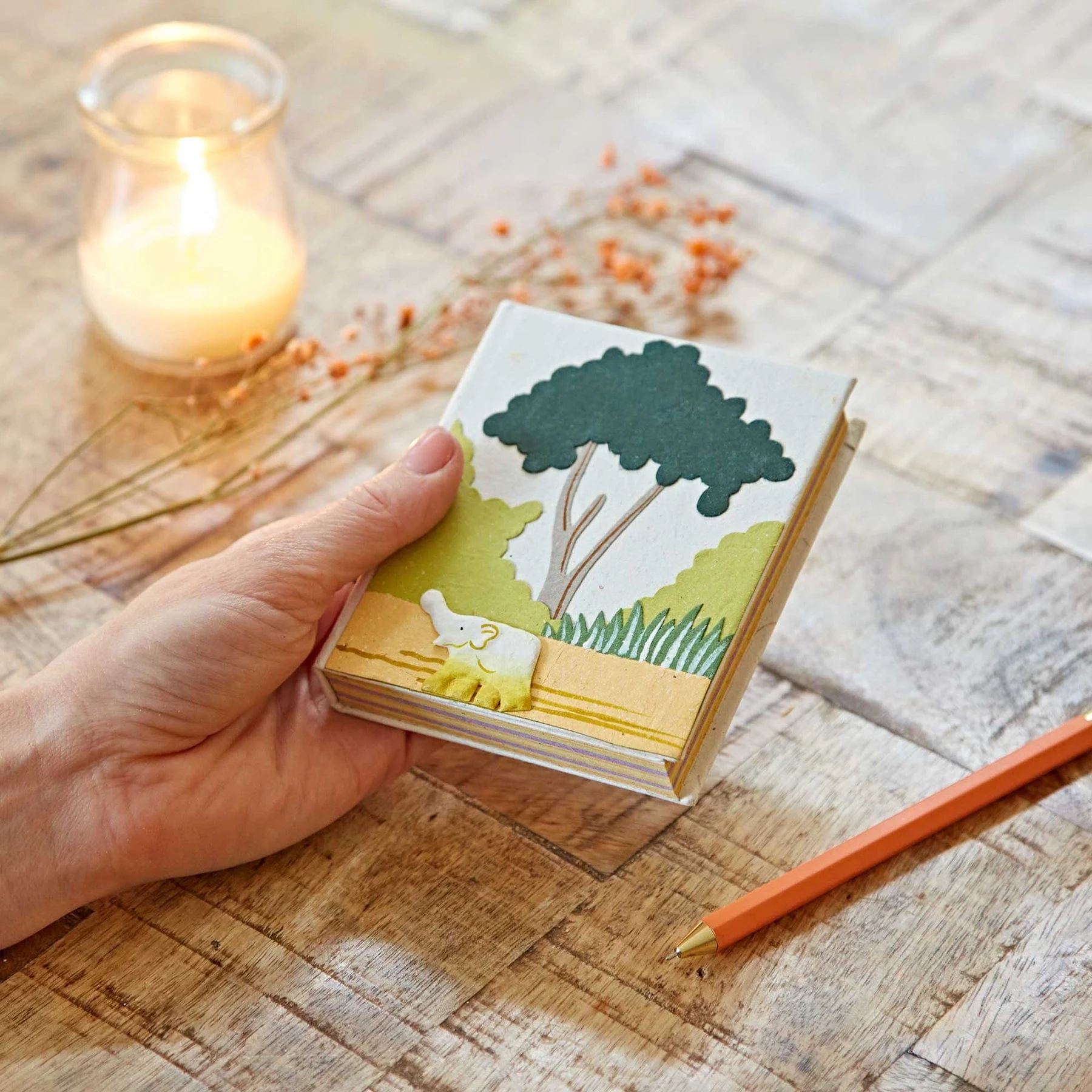 Elephant poo small notebook (sold singly) - Image 5