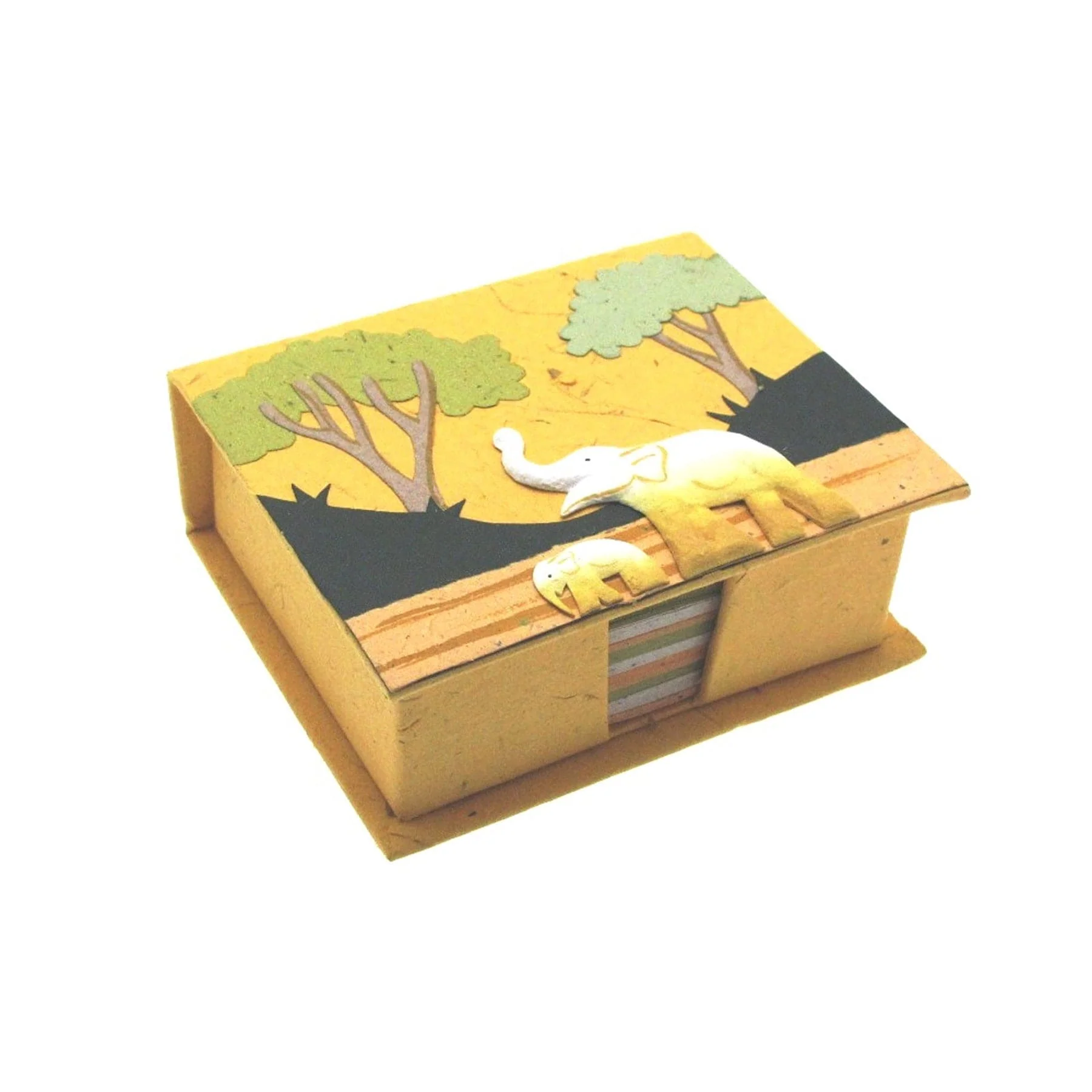 Elephant poo square paper holder (sold singly) - Image 6