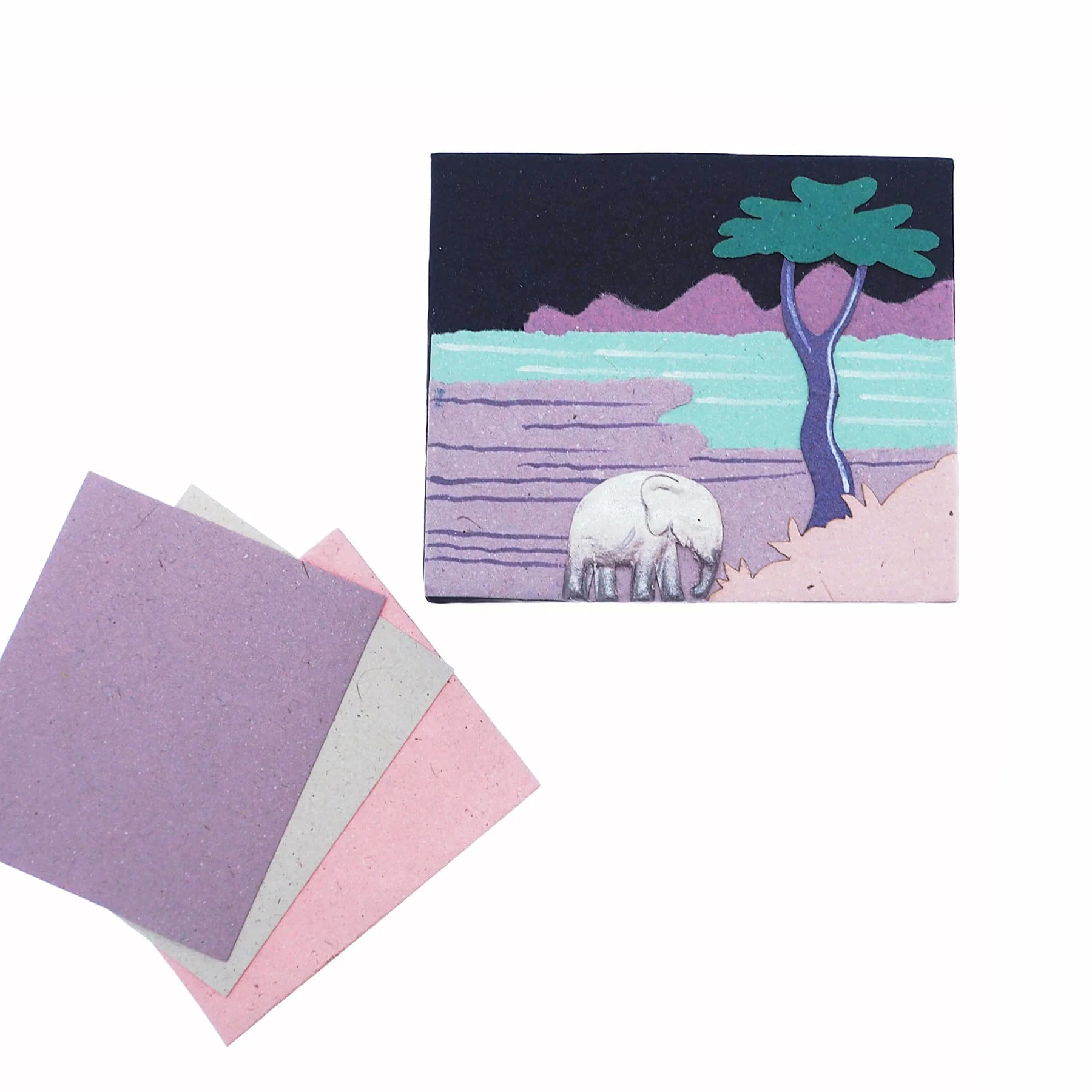 Elephant poo square paper holder (sold singly) - Image 8