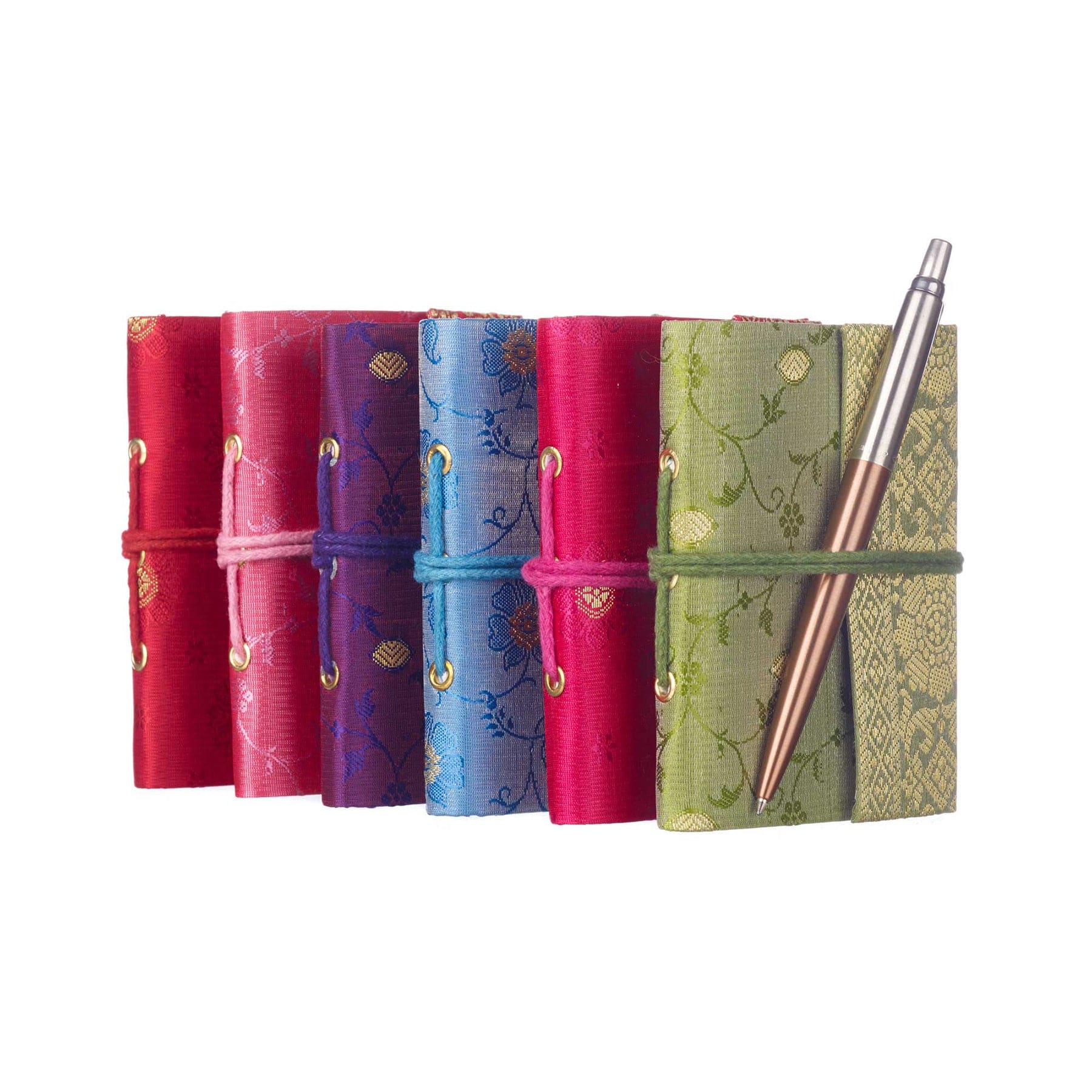 Sari silk notebook mini (sold singly) - Image 11